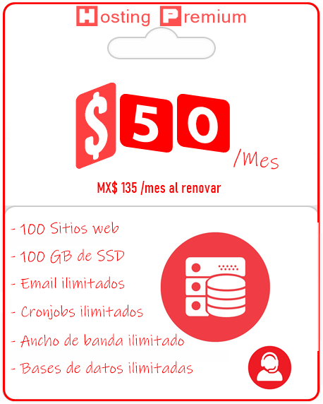 Hosting Basico - 12 Meces / Para 1 sitio web